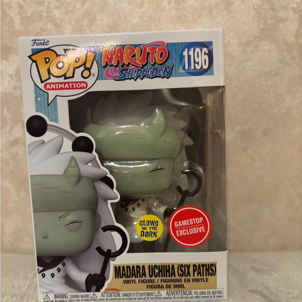 Funko Pop! Naruto Shippuden Madara Uchiha Green Figure